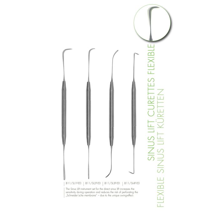 Sinus Lift Curette Flexible (811/SL3F-ED) - Image 2